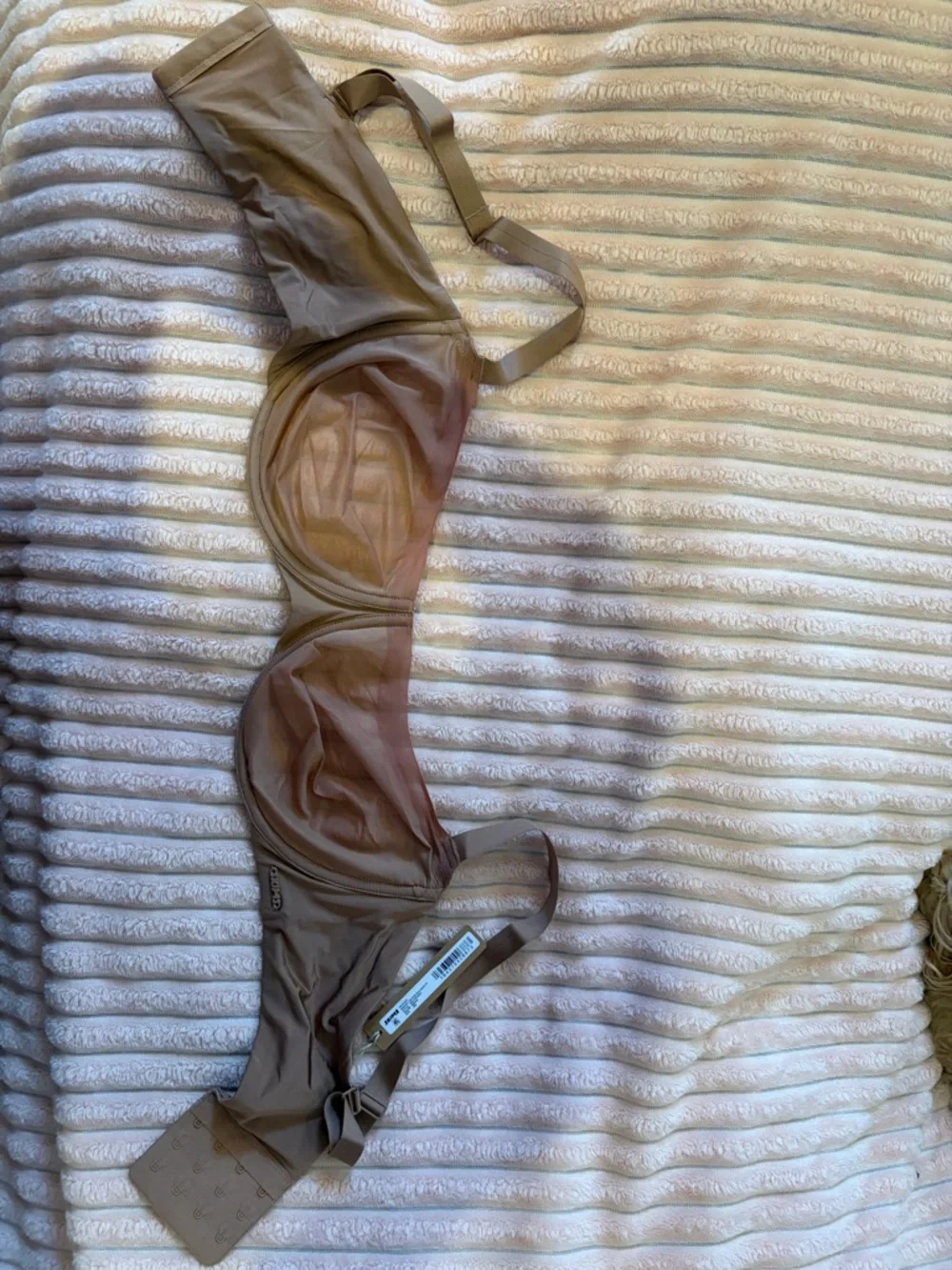 Skims Unlined Balconette Bra Sienna 38D No Show Molded. NWT. - Picture 3 of 3